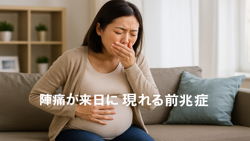 2.知恵袋で報告された陣痛前の吐き気体験談
