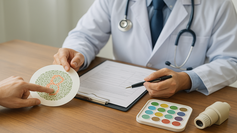 2.正しい色覚検査とは？医療機関での検査の重要性