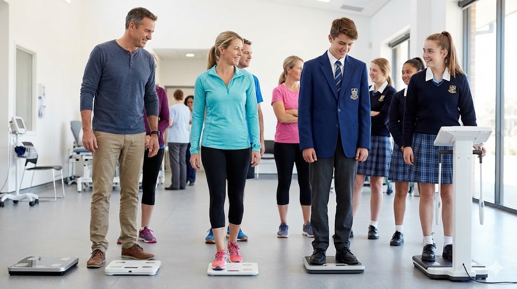 2.身長175センチの男女別・年齢別の平均体重