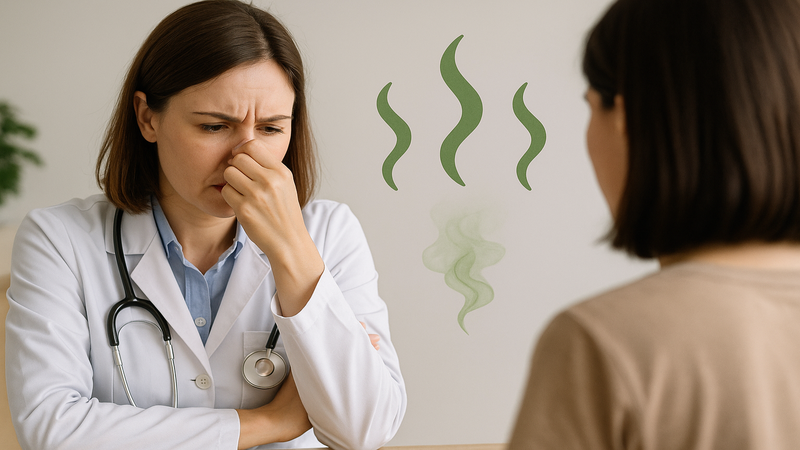 4. こんな臭いは要注意!病院を受診すべき症状