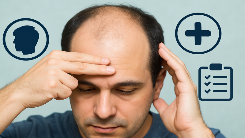 1.おでこが広い&毛量が少ないメンズの基礎知識