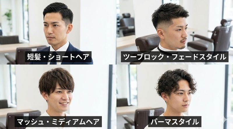 2.髪型別の最適な美容院頻度