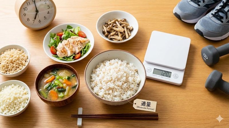 3.ダイエット中のご飯一膳の適量