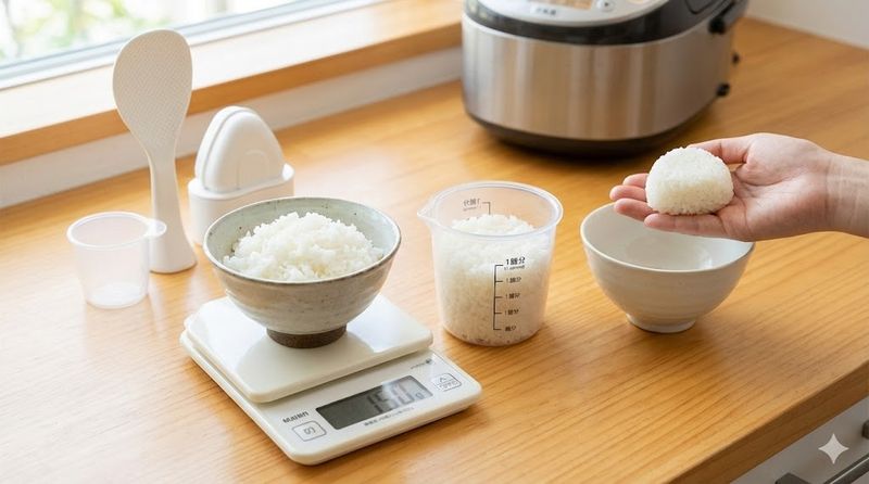 4.ご飯一膳を正確に計る方法