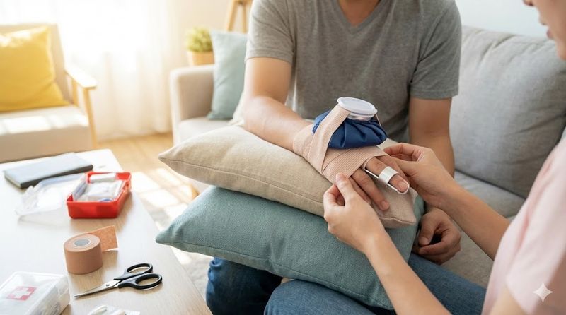 3.突き指をした直後の正しい応急処置法