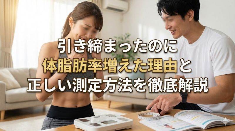 引き締まったのに体脂肪率増えた理由と正しい測定方法を徹底解説