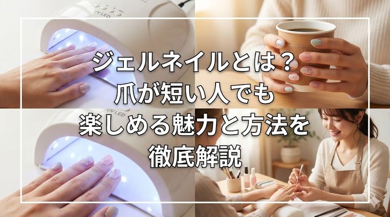 ジェルネイルとは?爪が短い人でも楽しめる魅力と方法を徹底解説