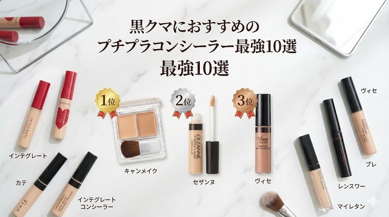 3. 黒クマにおすすめのプチプラコンシーラー最強10選