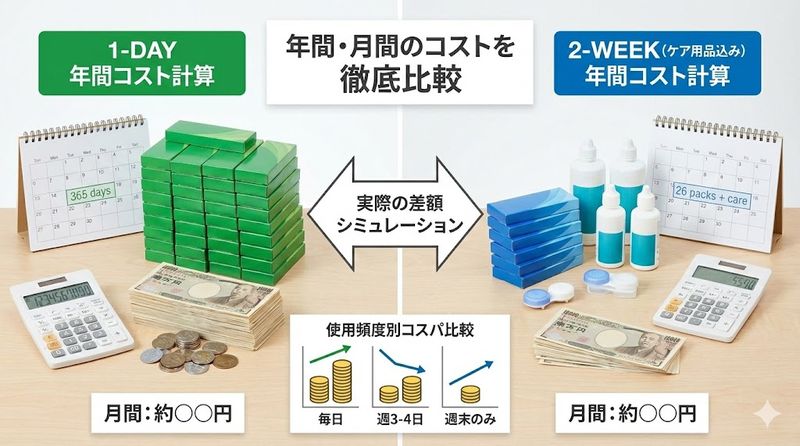 2.年間・月間のコストを徹底比較