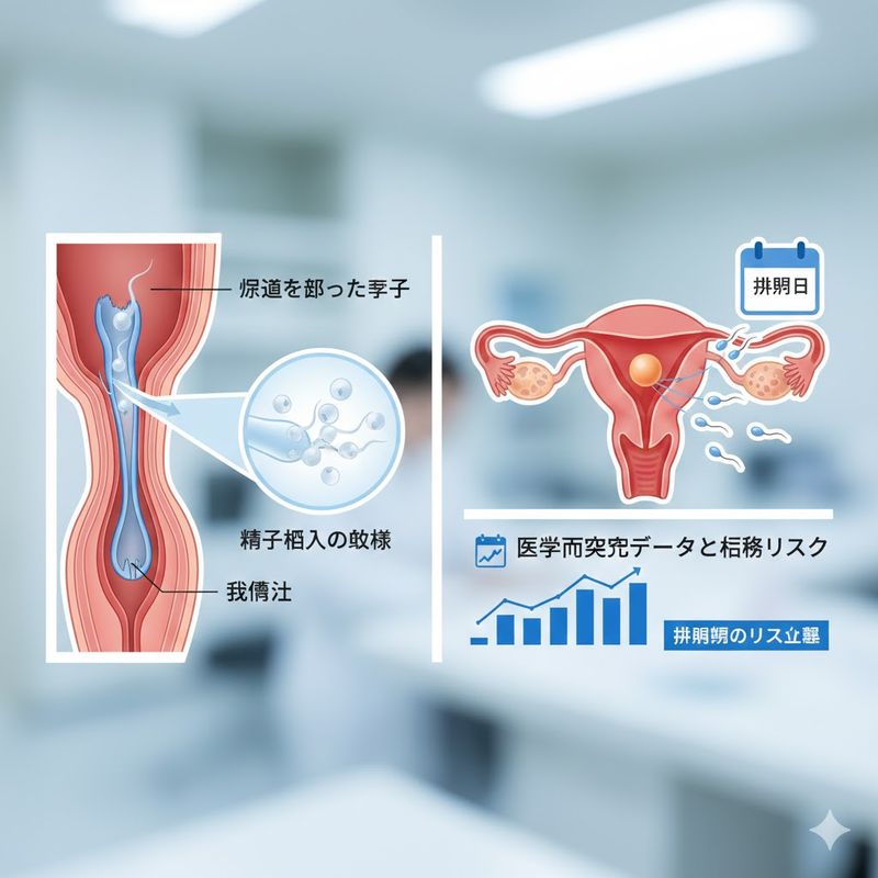 2.我慢汁で妊娠するメカニズムと医学的根拠
