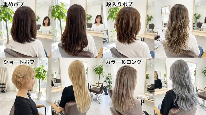 4.ボブからロングへの施術実例と費用