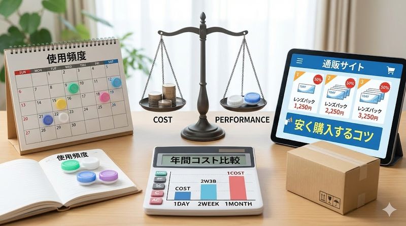 3.コスパを重視したコンタクトレンズの選び方