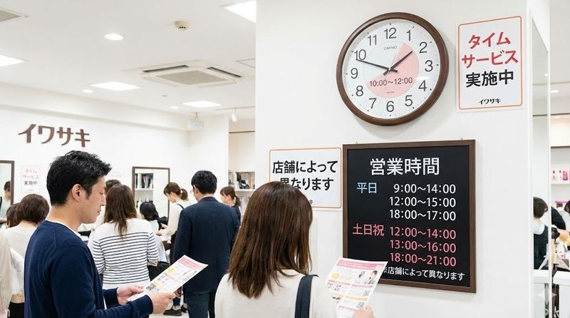 1.イワサキ タイム サービス 時間の基本情報