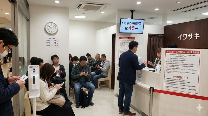 3.タイムサービス利用時の注意点