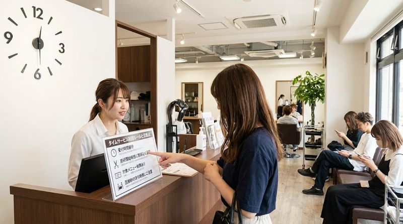 3.イワサキ美容室タイムサービスの利用ルールと注意点