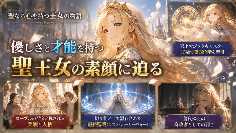 2.聖王女カルカ・ベサーレスはどんなキャラクター?
