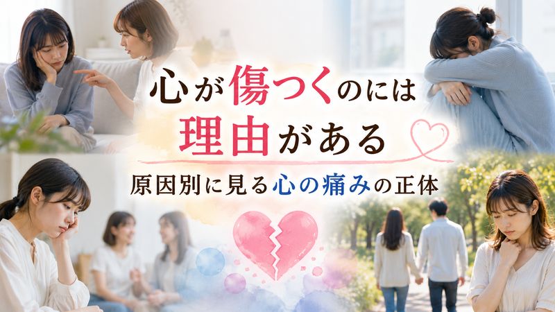 2.傷つく原因別に見る「なぜこんなに辛いのか」