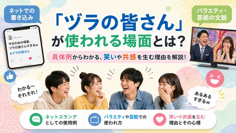 3.「ヅラの皆さん」が使われる具体的な文脈と例