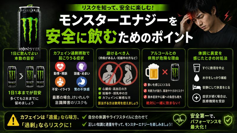 4.過剰摂取によるリスクと安全に飲むための注意点
