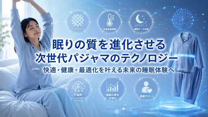 1.パジャマの未来を変える最新テクノロジー