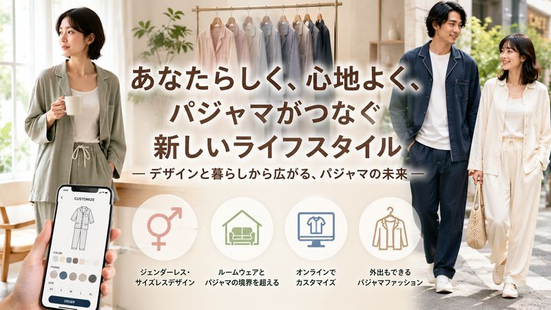 3.デザインとライフスタイルから見るパジャマの未来