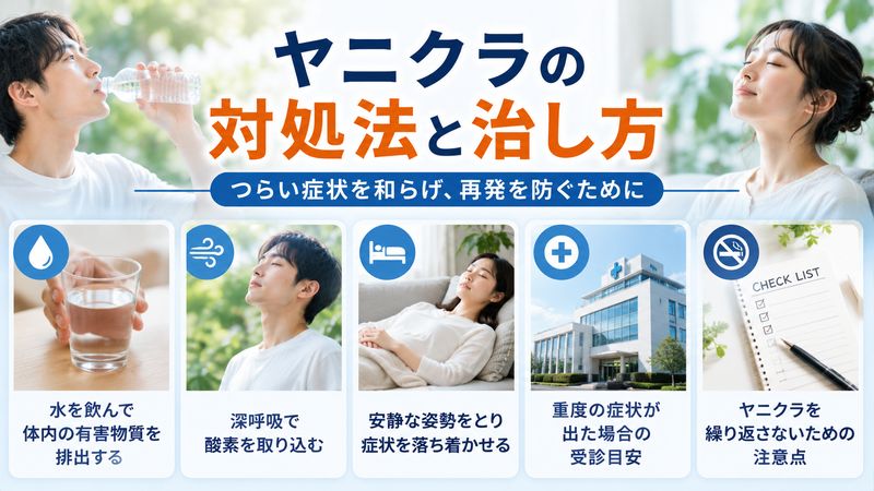 3.ヤニクラの対処法と治し方