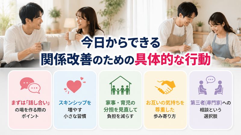 3.今日からできる関係改善のための具体的な行動