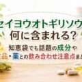 セイヨウオトギリソウは何に含まれる?知恵袋でも話題の成分や食品・薬との飲み合わせ注意点まとめ