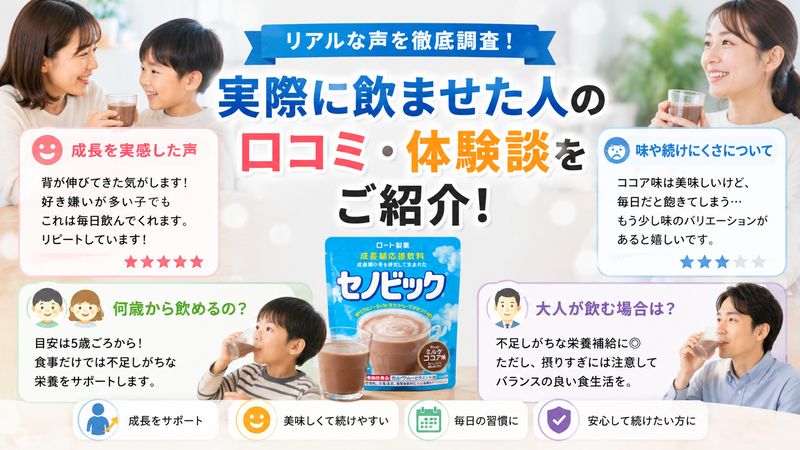 3.実際に飲ませた人の口コミ・体験談