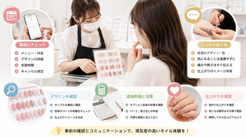 3.ファストネイルで後悔しないための利用のコツ