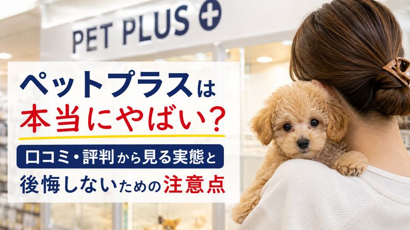 ペットプラスは本当にやばい？口コミ・評判から見る実態と後悔しないための注意点
