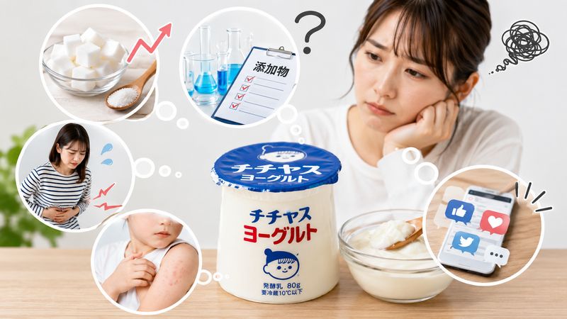1.チチヤスヨーグルトは体に悪いと言われる理由