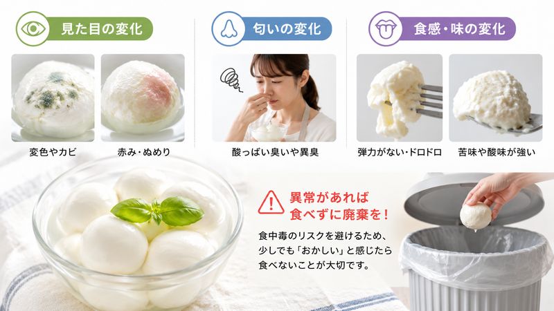 3.危険なモッツァレラチーズの見分け方