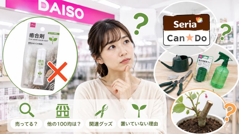 1.癒合剤はダイソーで売ってる?販売状況を徹底調査